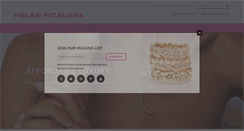 Desktop Screenshot of helenficalora.com